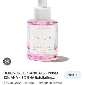 Herbivore Prism Exfoliating Glow Serum